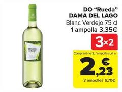 Oferta de Vino verdejo por 3,35€ en Carrefour Market