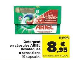 Oferta de Detergente en cápsulas por 8,95€ en Carrefour Market