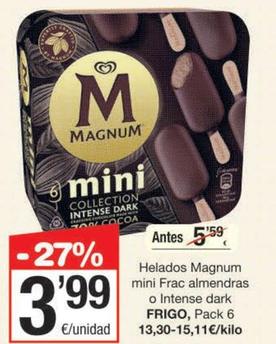 Oferta de Magnum por 3,99€ en SPAR Fragadis