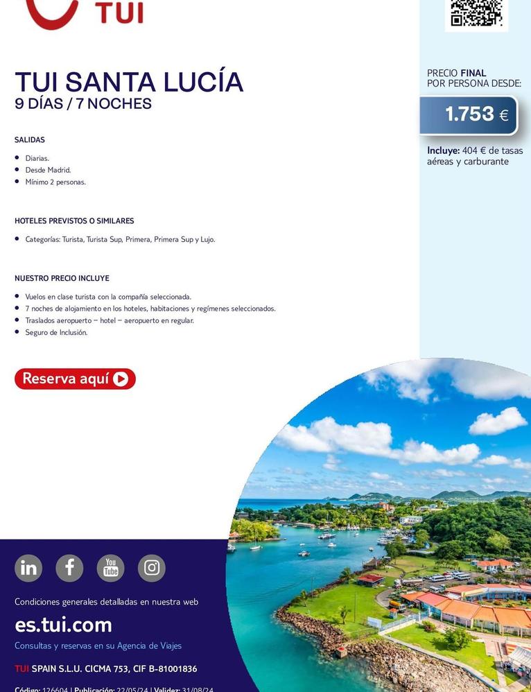 Oferta de Cruceros por el Guadalquivir por 1753€ en Tui Travel PLC