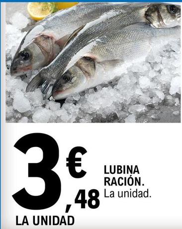 Oferta de Lubina por 3,48€ en E.Leclerc