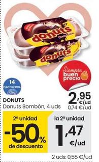 Oferta de Donuts - Donuts Bombon  por 2,95€ en Eroski