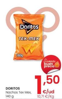Oferta de Doritos - Nachos Tex Mex por 1,5€ en Eroski