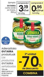 Oferta de Gvtarra - Judia Verde En Trozos por 3,19€ en Eroski