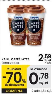 Oferta de Caffe Latte - Cafe Capuccino por 2,59€ en Eroski