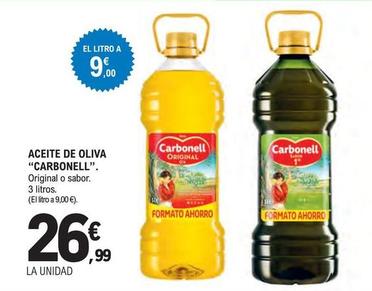 Oferta de Carbonell - Aceite De Oliva por 26,99€ en E.Leclerc