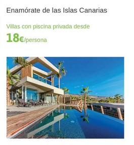 Oferta de Viajes a Canarias por 18€ en Viajes El Corte Inglés