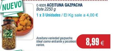 Oferta de Aceitunas por 8,99€ en Abordo