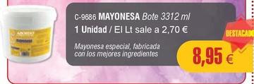 Oferta de Mayonesa por 8,95€ en Abordo