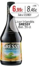 Oferta de Licor de crema irlandés por 6,99€ en Cuevas Cash