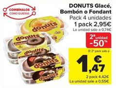 Oferta de Donuts - Glace Bombon O Fondant por 2,95€ en Carrefour Market