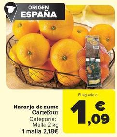 Oferta de Carrefour - Naranja De Zumo por 1,09€ en Carrefour Market