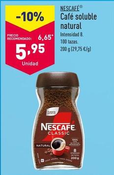 Oferta de Nescafé - Cafe Soluble Natural por 5,95€ en ALDI