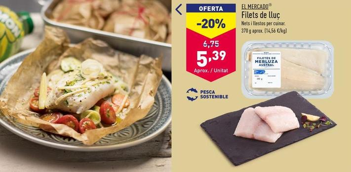 Oferta de El Mercado - Filetes De Merluza por 5,39€ en ALDI