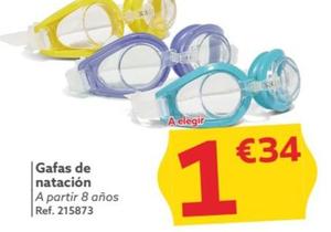 Oferta de Gafas de natación por 1,34€ en GiFi