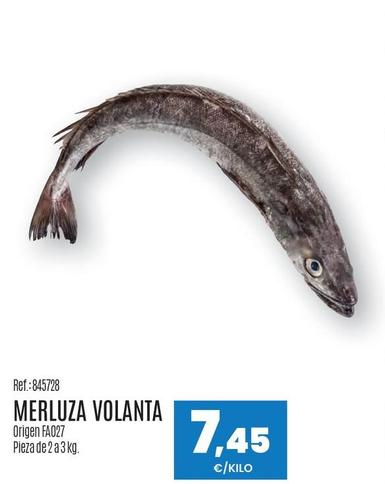 Oferta de Merluza Volanta por 7,45€ en Makro