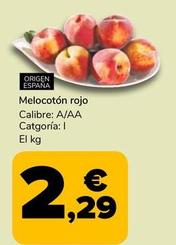 Oferta de Melocotón rojo por 2,29€ en Supeco