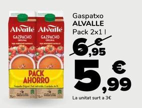 Oferta de Alvalle - Gaspatxo por 5,99€ en Supeco