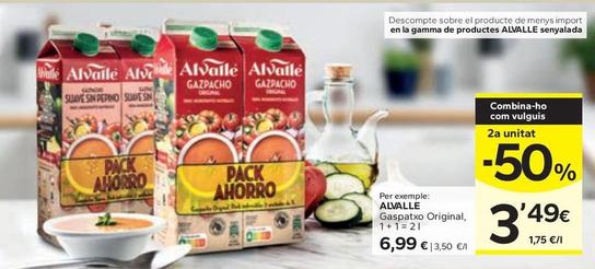 Oferta de Alvalle - Gaspatxo Original por 6,99€ en Caprabo
