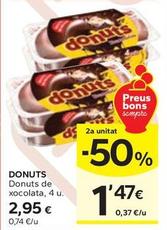Oferta de Donuts - de xocolata por 2,95€ en Caprabo