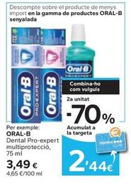 Oferta de Oral B - Dental Pro-Expert Multiproteico por 3,49€ en Caprabo