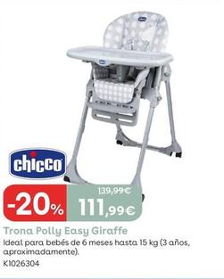 Oferta de Chicco - Trona Polly Easy Giraffe  por 111,99€ en ToysRus