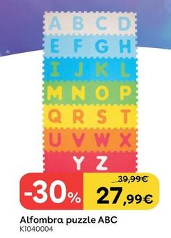 Oferta de Alfombra Puzzle ABC por 27,99€ en ToysRus