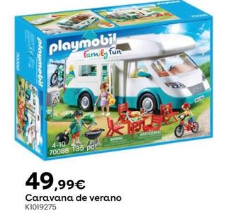Oferta de Playmobil - Caravana de Verano por 49,99€ en ToysRus