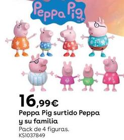 Oferta de Peppa Pig Surtido Peppa y Su Familia por 16,99€ en ToysRus