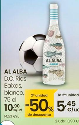 Oferta de Al Alba - D.O. Rías Baixas Blanco por 10,9€ en Eroski