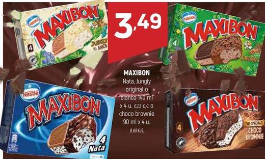 Oferta de Maxibon - Nata, Jungly Original O Blanco por 3,49€ en Coviran