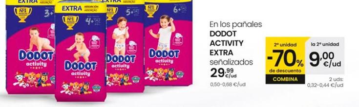 Oferta de Dodot - En los panales activity extra por 29,99€ en Eroski