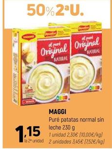Oferta de Puré de patatas por 1,15€ en Coviran
