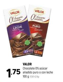 Oferta de Chocolate por 1,75€ en Coviran