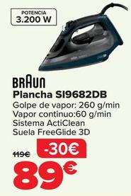 Oferta de Braun - Plancha SI9682DB por 89€ en Carrefour