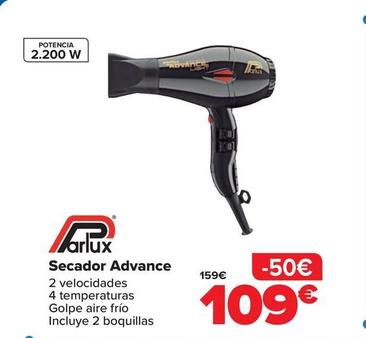 Oferta de Parlux - Secador Advance por 109€ en Carrefour