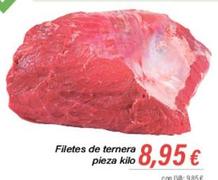 Oferta de Filetes de ternera por 8,95€ en Cash Ifa