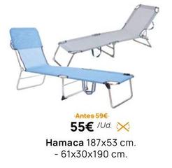 Oferta de Hamaca por 55€ en Rocasa