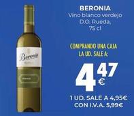 Oferta de Vino verdejo por 4,95€ en CashDiplo