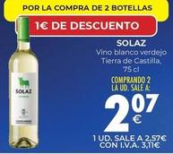 Oferta de Vino verdejo por 2,57€ en CashDiplo