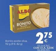 Oferta de Bonito en aceite de oliva por 2,75€ en CashDiplo