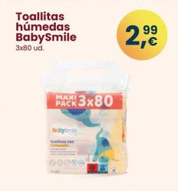 Oferta de Toallitas húmedas para bebé por 2,99€ en Clarel