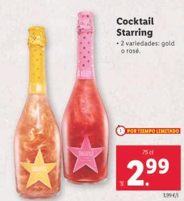 Oferta de Cocktail Starring  por 2,99€ en Lidl