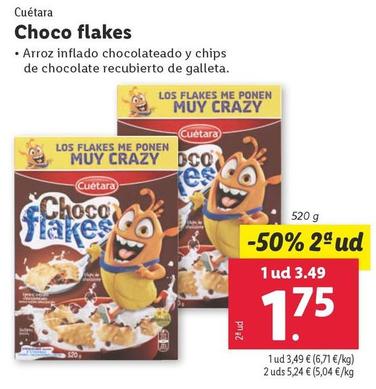 Oferta de Cuétara - Choco Flakes por 3,49€ en Lidl
