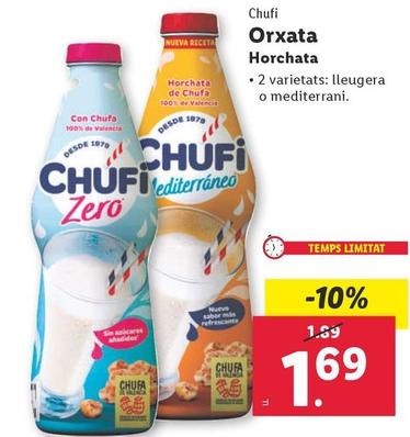 Oferta de Chufi - Horchata por 1,69€ en Lidl