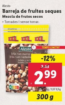 Oferta de Alesto - Mezcla De Frutos Secos por 2,99€ en Lidl