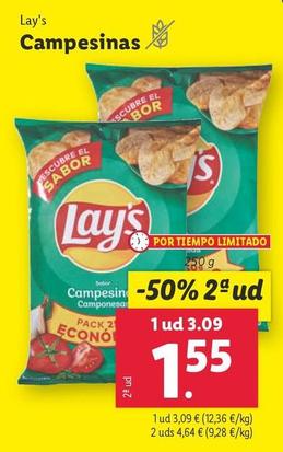 Oferta de Lay's - Campesinas por 3,09€ en Lidl