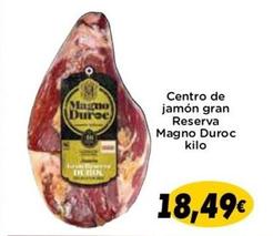 Oferta de Centro de jamón por 18,49€ en Supermercados Piedra