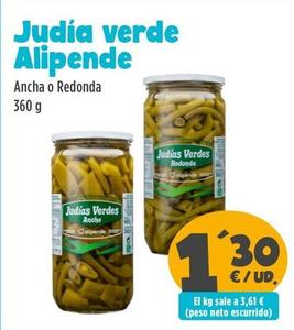 Oferta de Alipende - Judía Verde por 1,3€ en Ahorramas