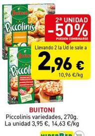 Oferta de Piccolinis por 3,95€ en Hiperber